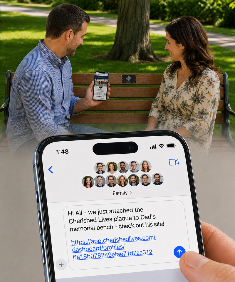 Share Their Site with Family and Friends