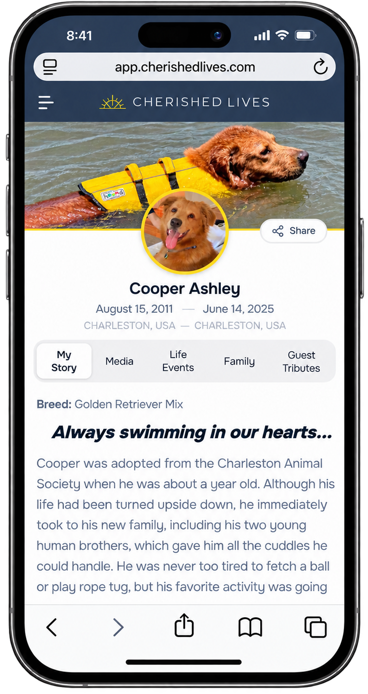 The Memorial Page