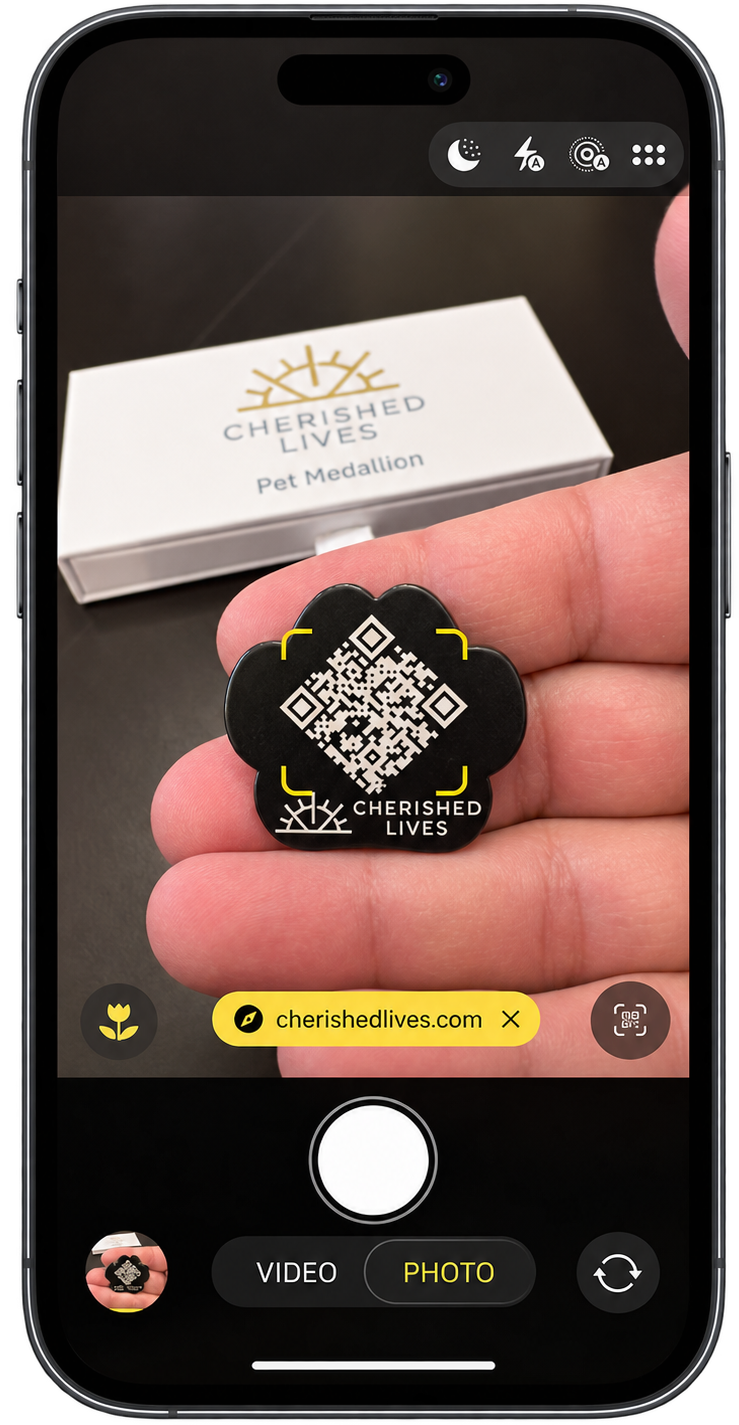 Scan to Register Your Medallion