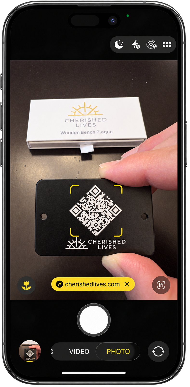 Scan to Register Your Medallion